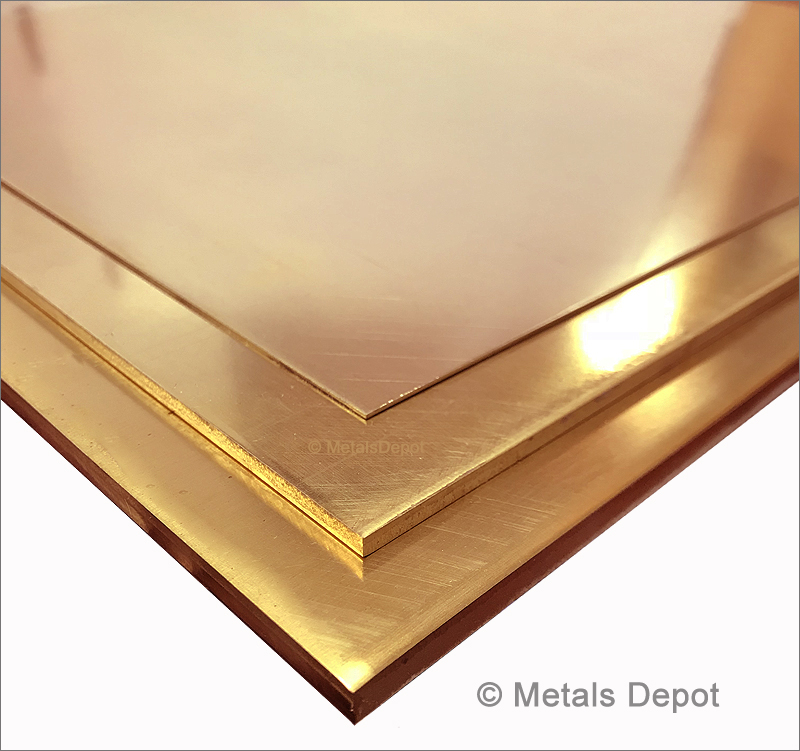 MetalsDepot® - 260 Brass Sheet \u0026 Plate 