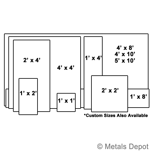 MetalsDepot® - Stainless Steel Diamond Floor Plate