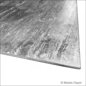 Silver metallic surface, Shiny metal sheet. - Specialty Ring