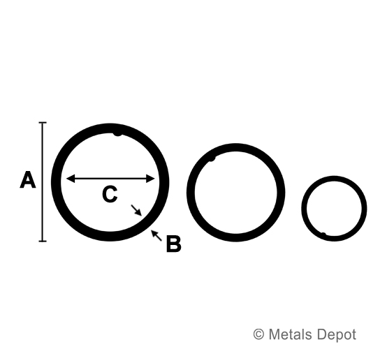 MetalsDepot® - Buy Round Steel Tube Online!